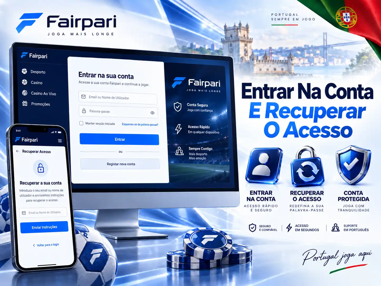Entrar Na Conta E Recuperar O Acesso